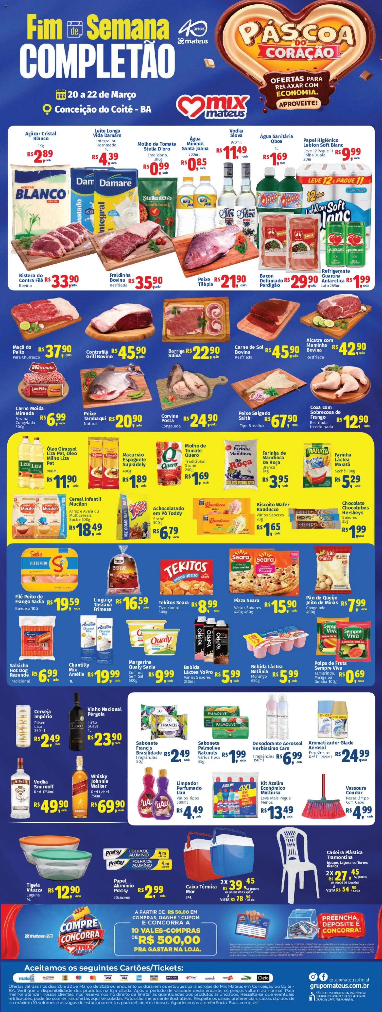 Pré-Visualização do folheto "Mateus - Ofertas da semana" da loja Mateus válido a partir de 20/03/2026