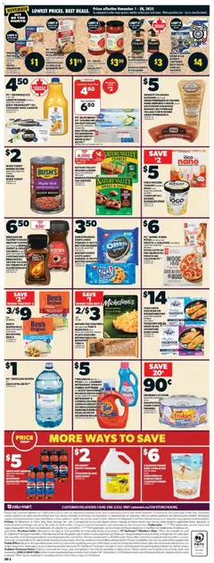 Preview of leaflet Weekly Flyer from shop Valu Mart is valid from Nov 06, 2025 | Page: 2