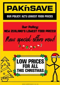 Preview of catalogue Catalogue from shop Pak n Save valid 17 Nov 2025