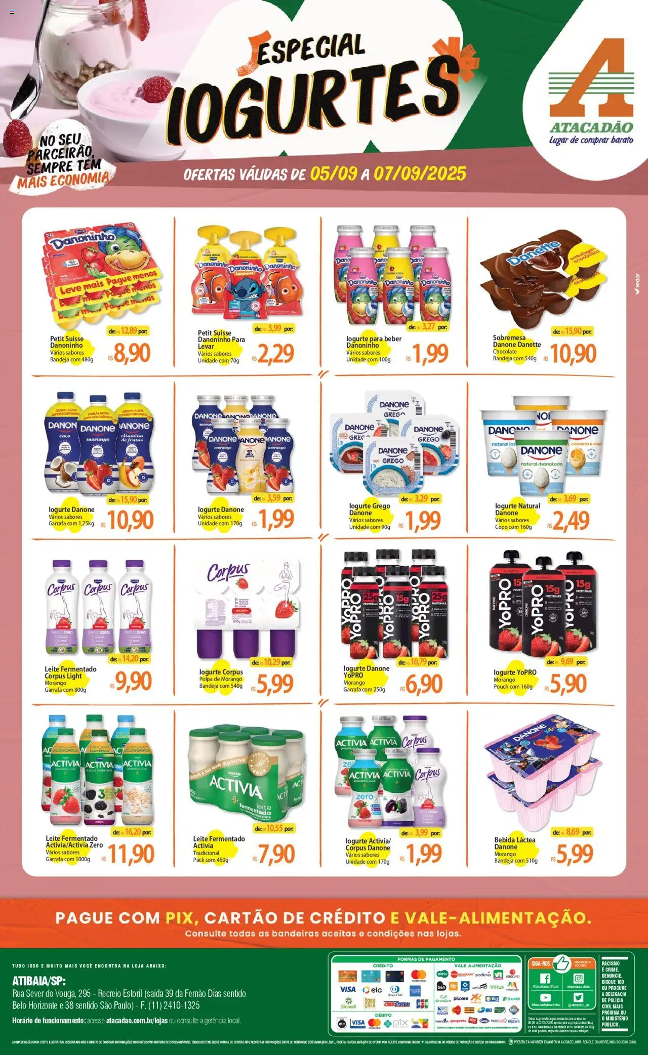 Atacadão folheto "Ofertas - SP" válido a partir de 05/09/2025 - número de página 1