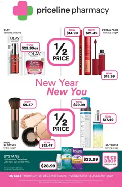 Preview of catalogue Catalogue from shop Priceline Pharmacy valid 25/12/2025