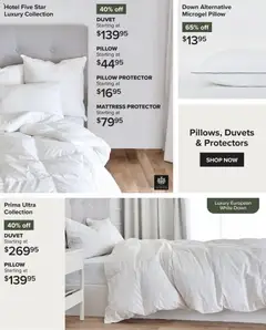 Preview of leaflet Weekly Flyer from shop Linen Chest is valid from Oct 22, 2025 | Page: 9