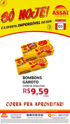 Pré-Visualização do folheto "Assaí Atacadista ofertas - GO" da loja Assaí Atacadista válido a partir de 03/04/2026