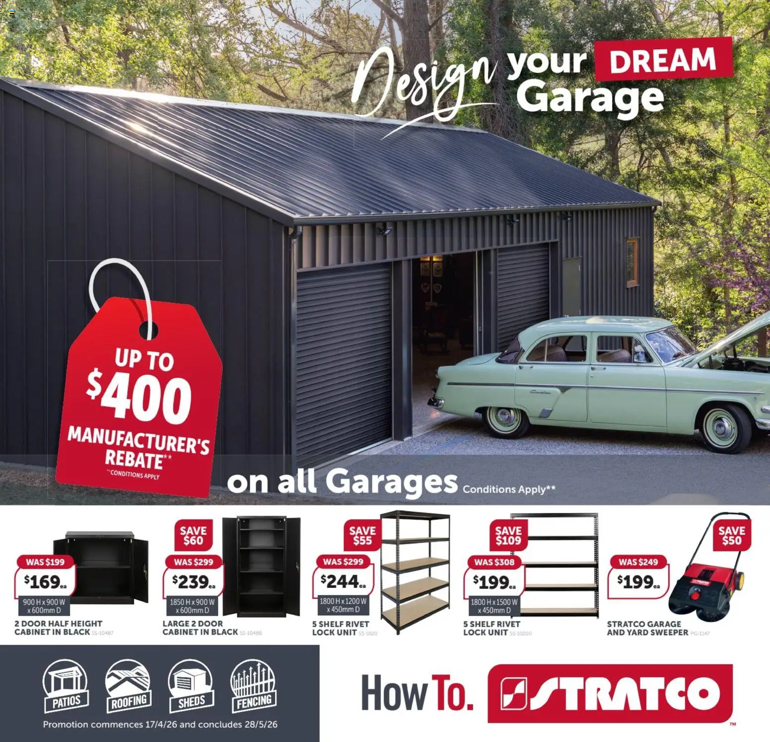 Preview of catalogue Stratco catalogue SA from shop Stratco valid 17/04/2026