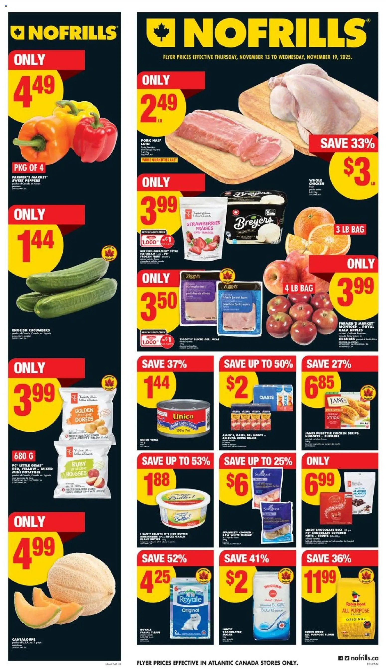 Preview of leaflet Weekly Flyer - NS from shop No Frills is valid from Nov 13, 2025