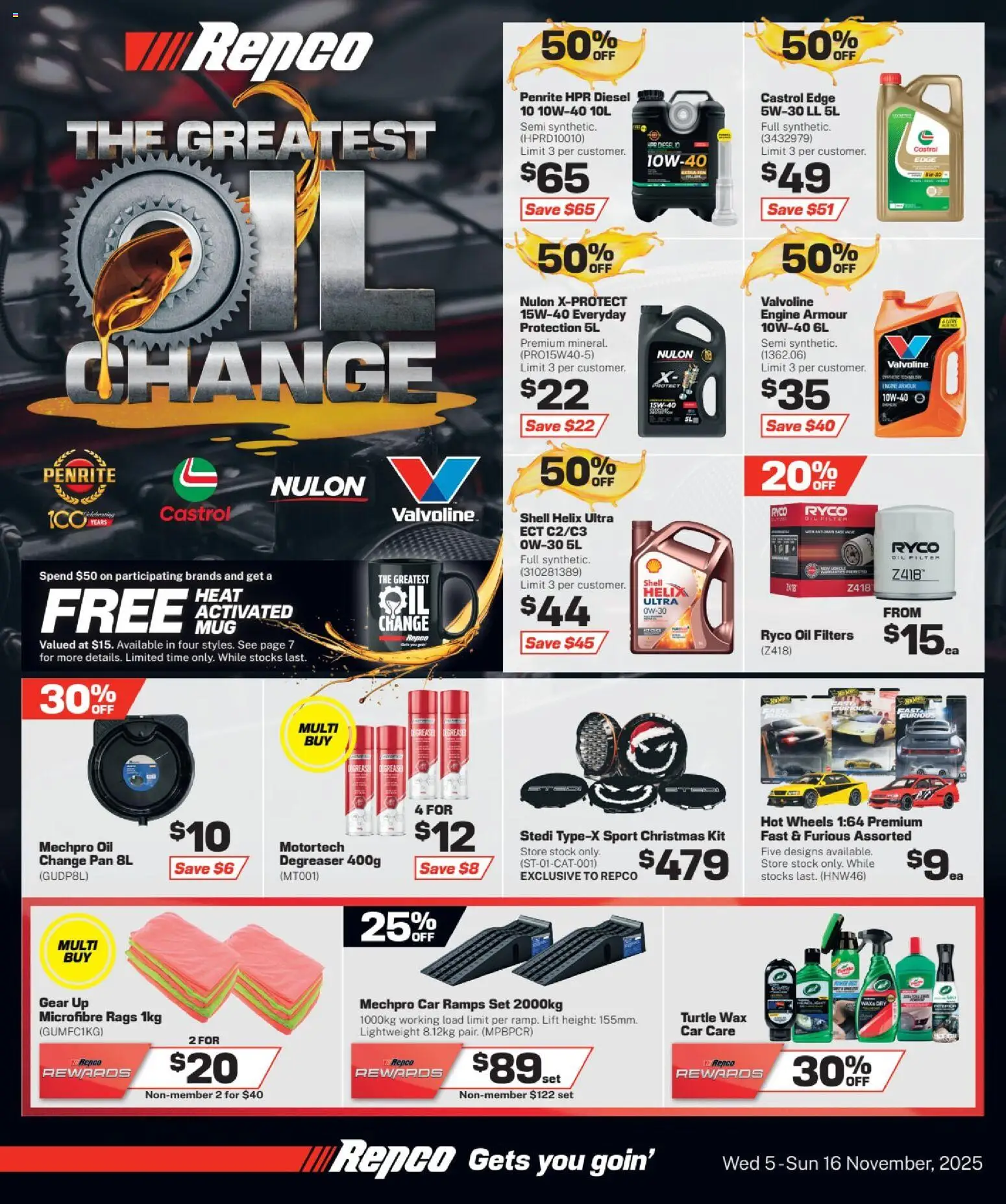 Preview of catalogue Catalogue from shop Repco valid 05/11/2025