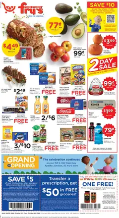 Ad Preview of Fry's Food Weekly Ad from 10/22/2025