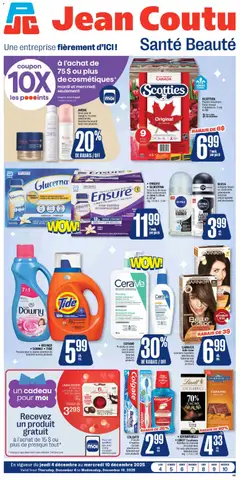 Preview of leaflet Santé beauté from shop Jean Coutu is valid from Dec 04, 2025
