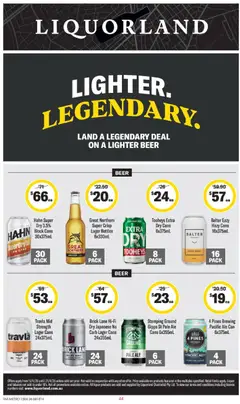 Preview of catalogue Liquorland catalogue TAS from shop Liquorland valid 15/04/2026