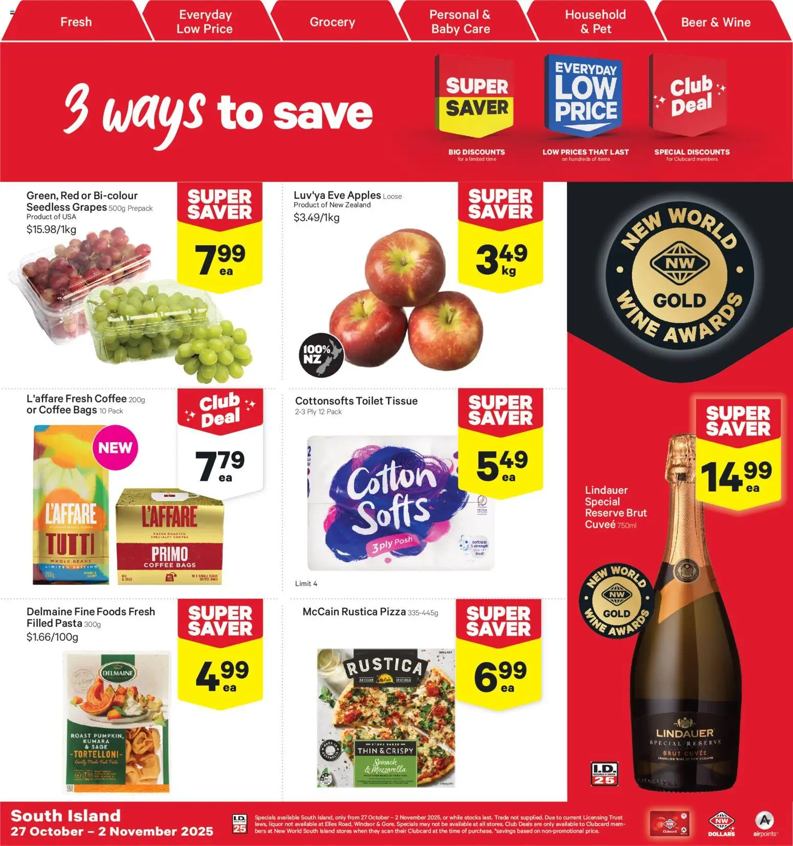 Catalogue New World catalogue valid from 27 Oct 2025 - page 1