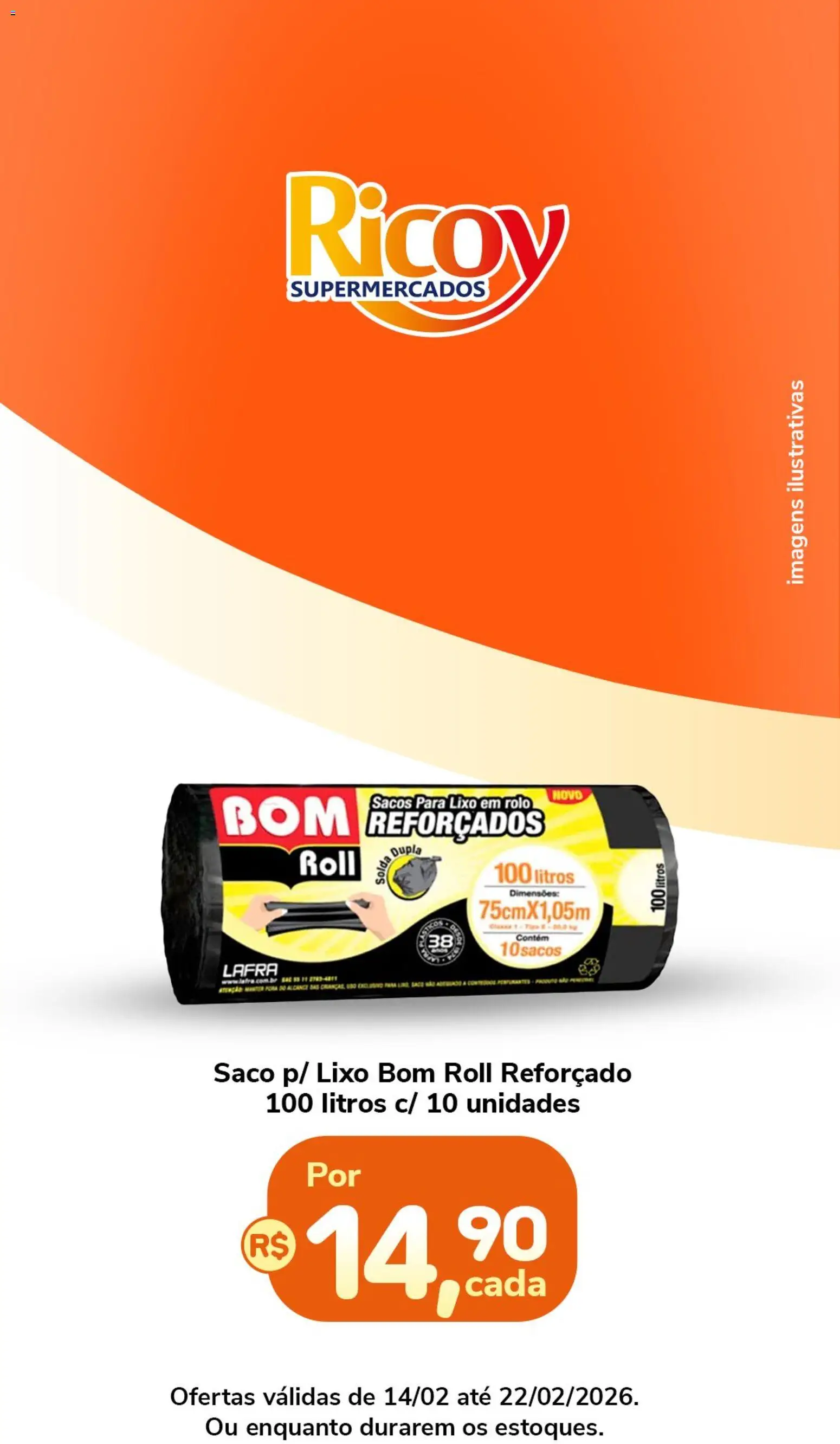 Pré-Visualização do folheto "Ofertas Semanal" da loja Ricoy válido a partir de 14/02/2026