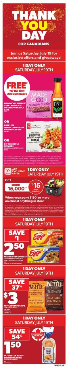 Preview of leaflet Weekly Flyer - AB from shop Independent Grocer is valid from Jul 17, 2025