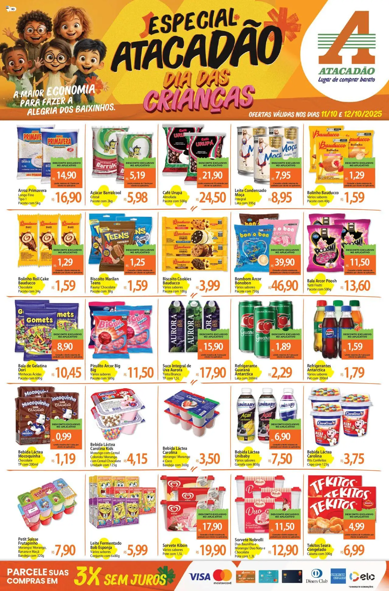 Atacadão folheto "Ofertas - RO" válido a partir de 11/10/2025 - número de página 1