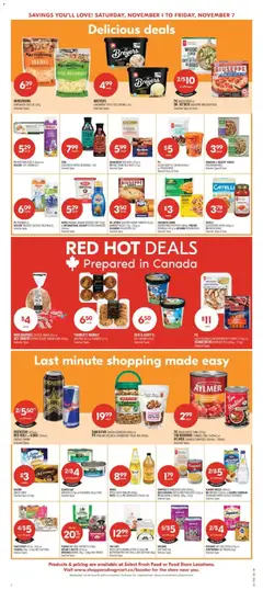 Preview of leaflet Weekly flyer / circulaire from shop Shoppers is valid from Nov 01, 2025 | Page: 6