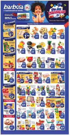 Pré-Visualização do folheto "Ofertas Rede e Interior" da loja Barbosa Supermercados válido a partir de 08/10/2025