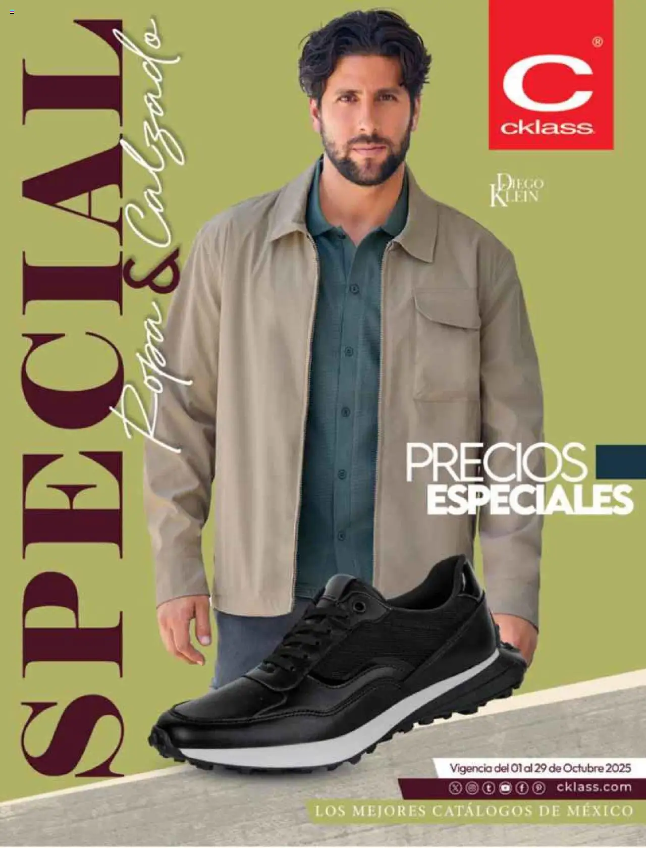 Catálogo Especial Caballero Cklass y sus promociones válidas desde el 01/10/2025 - Número de página 1 - Ropa
