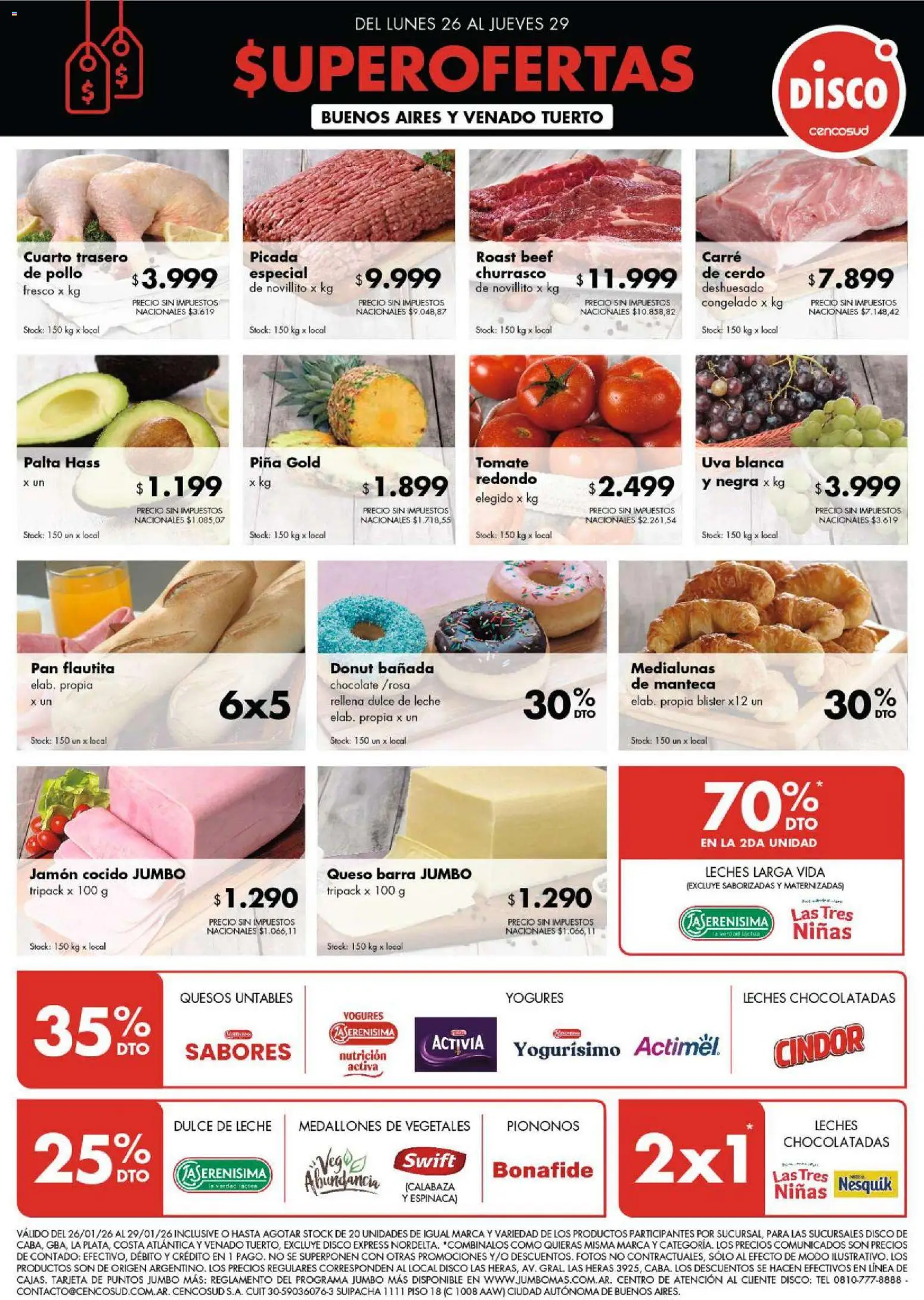 Vista previa del folleto de la tienda Disco válido desde el 25/01/2026 