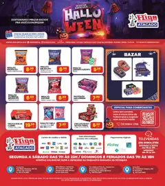 Pré-Visualização do folheto "Ofertas de Halloween" da loja Higa Atacado válido a partir de 30/09/2025