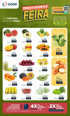Pré-Visualização do folheto "Ofertas Terça e Quarta da Feira" da loja Coop válido a partir de 03/02/2026
