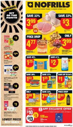 Un aperçu du dépliant Weekly Flyer - NS du magasin No Frills est valide à partir 11 sept. 2025