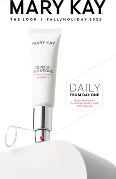 Ad Preview of Mary Kay The Look Fall/Holiday 2025 from 09/16/2025