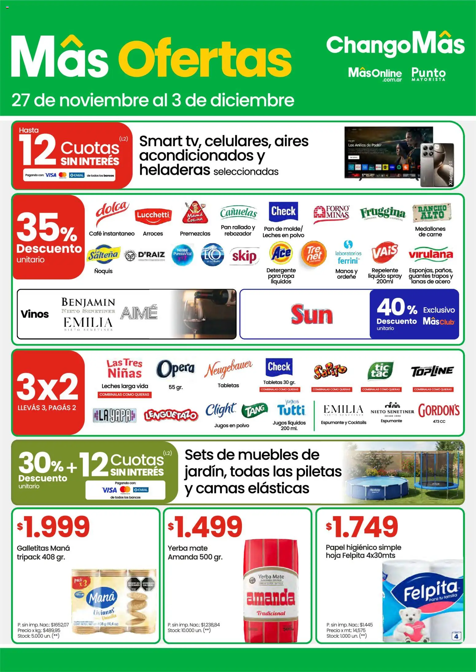 Vista previa del folleto de la tienda Changomas válido desde el 27/11/2025 