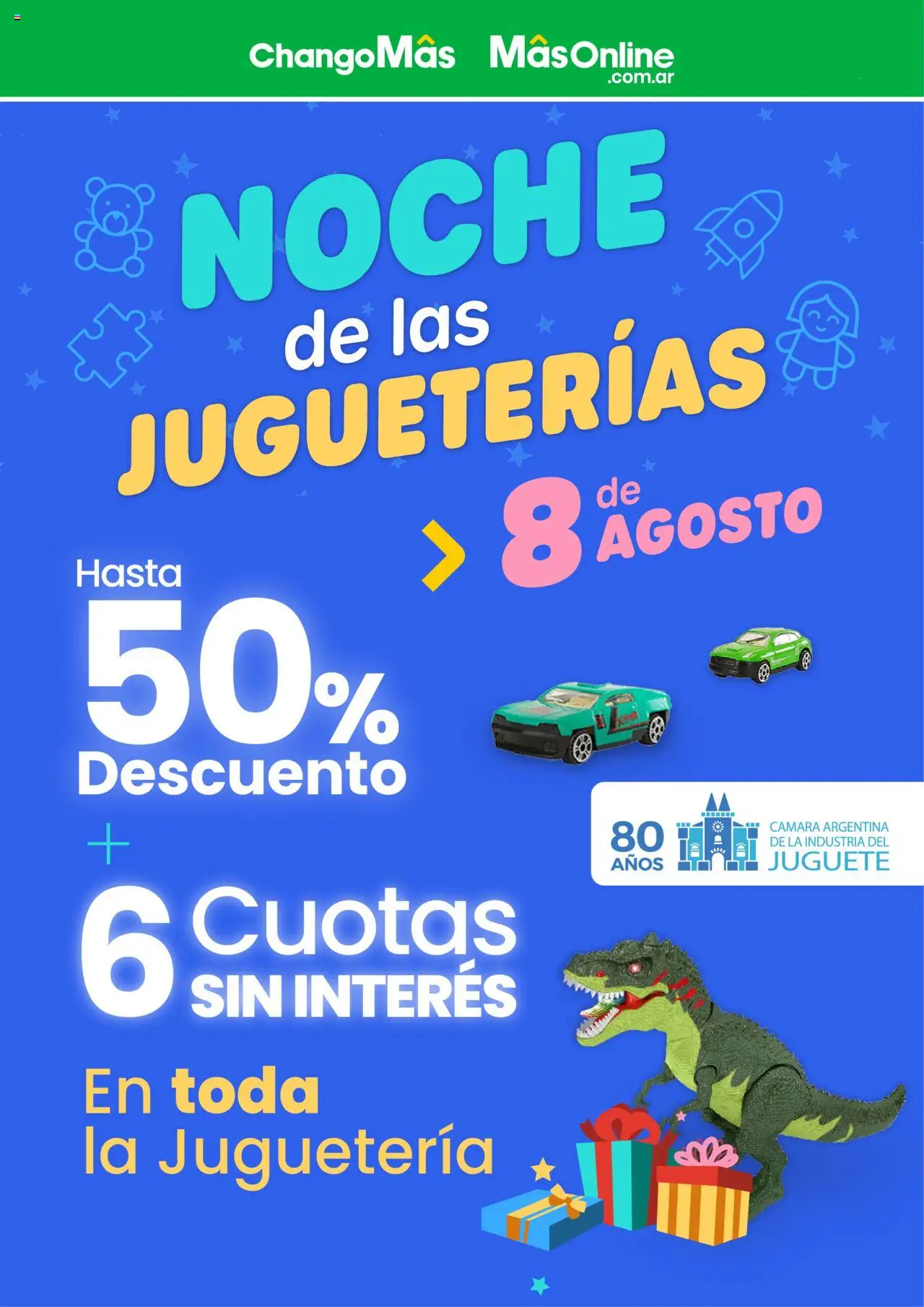 Changomas Noche de las Jugueterías del 08/08/2025 >> Catálogo - Cámara