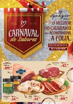 Pré-Visualização do folheto "Ofertas Carnaval de Sabores" da loja Mateus válido a partir de 02/02/2026