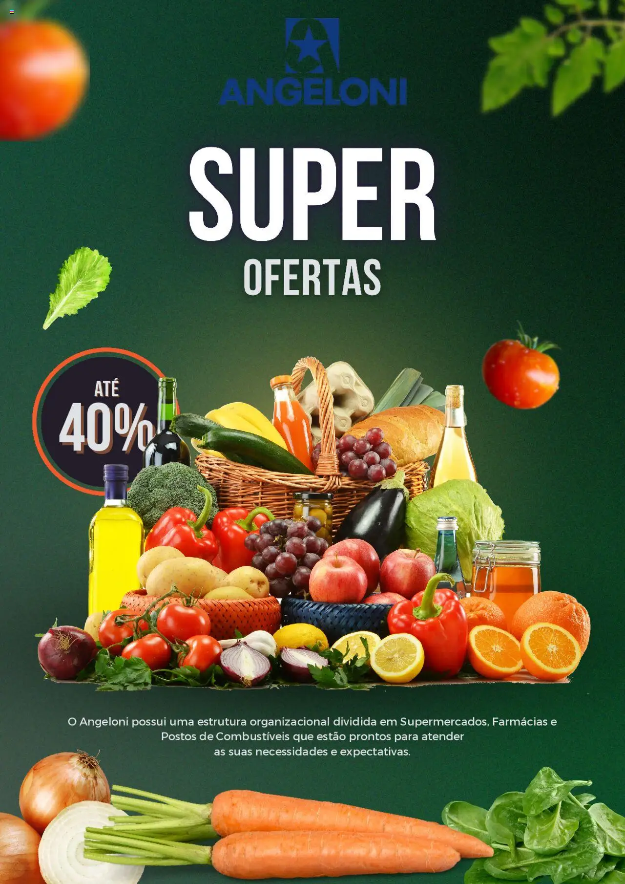 Angeloni folheto "Ofertas da semana" válido a partir de 16/07/2025 - número de página 1