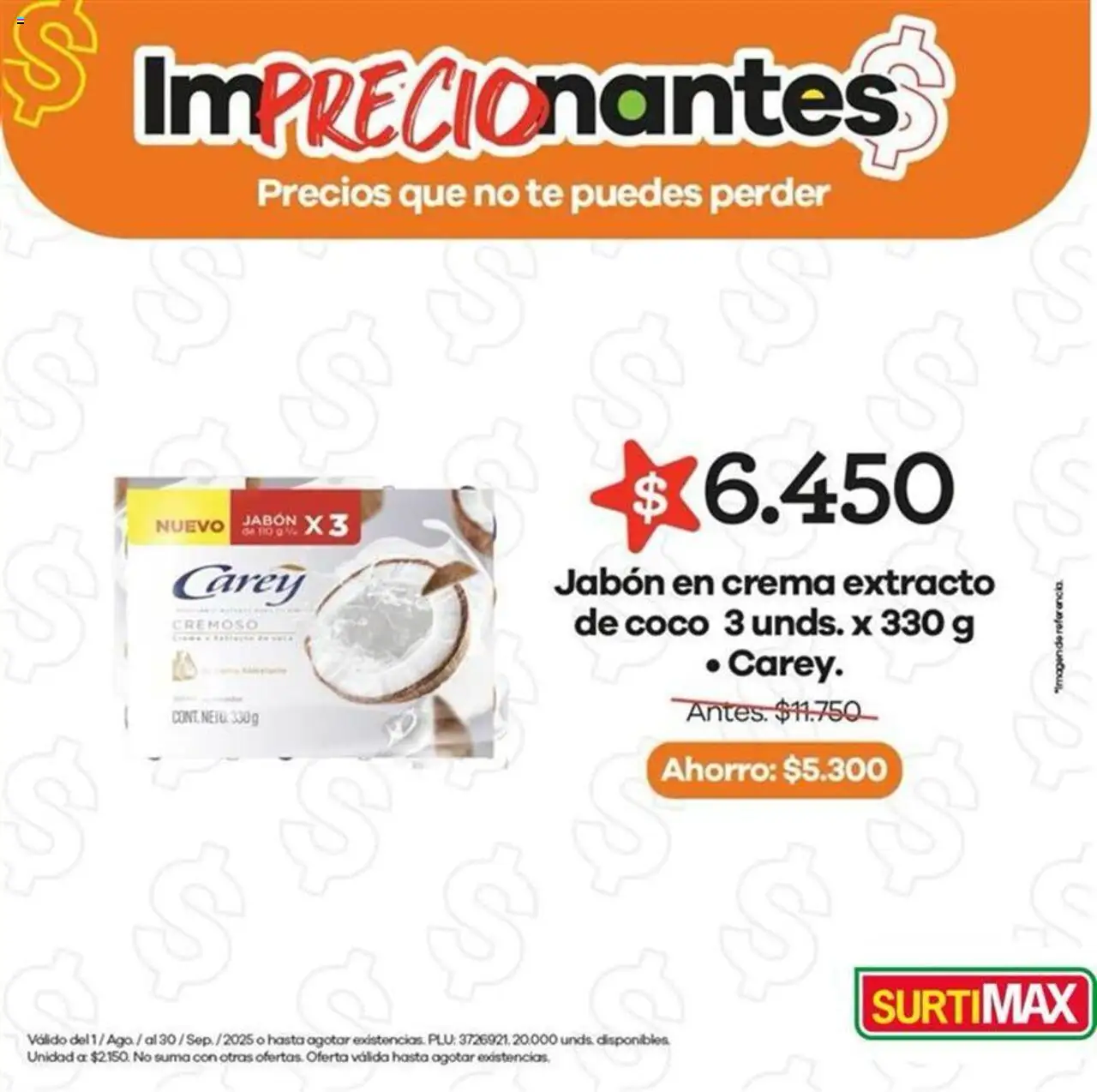 Surtimax Catálogo: 01/08/2025 - 30/09/2025 > Últimas Ofertas pagina numero 1