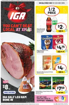Preview of catalogue Catalogue SA from shop IGA valid 03/12/2025
