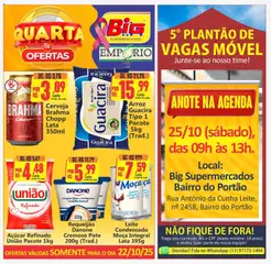 Pré-Visualização do folheto "Ofertas do Dia" da loja Big Supermercados válido a partir de 22/10/2025