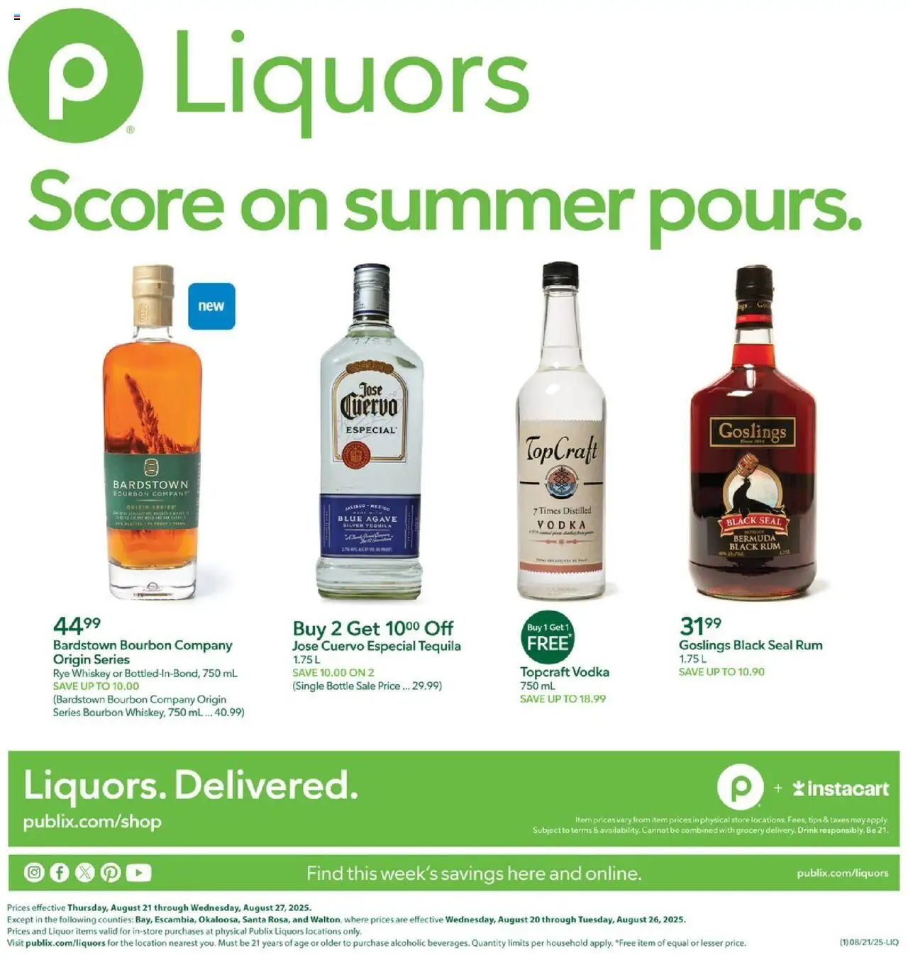 Publix Weekly ad from (08/21/2025) - Ad this week, Flyer - Page number 1
