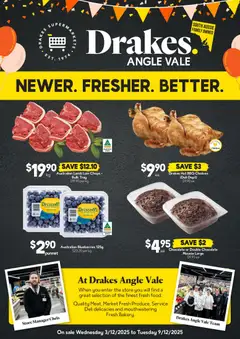 Preview of catalogue Angle Vale SA from shop Drakes valid 03/12/2025