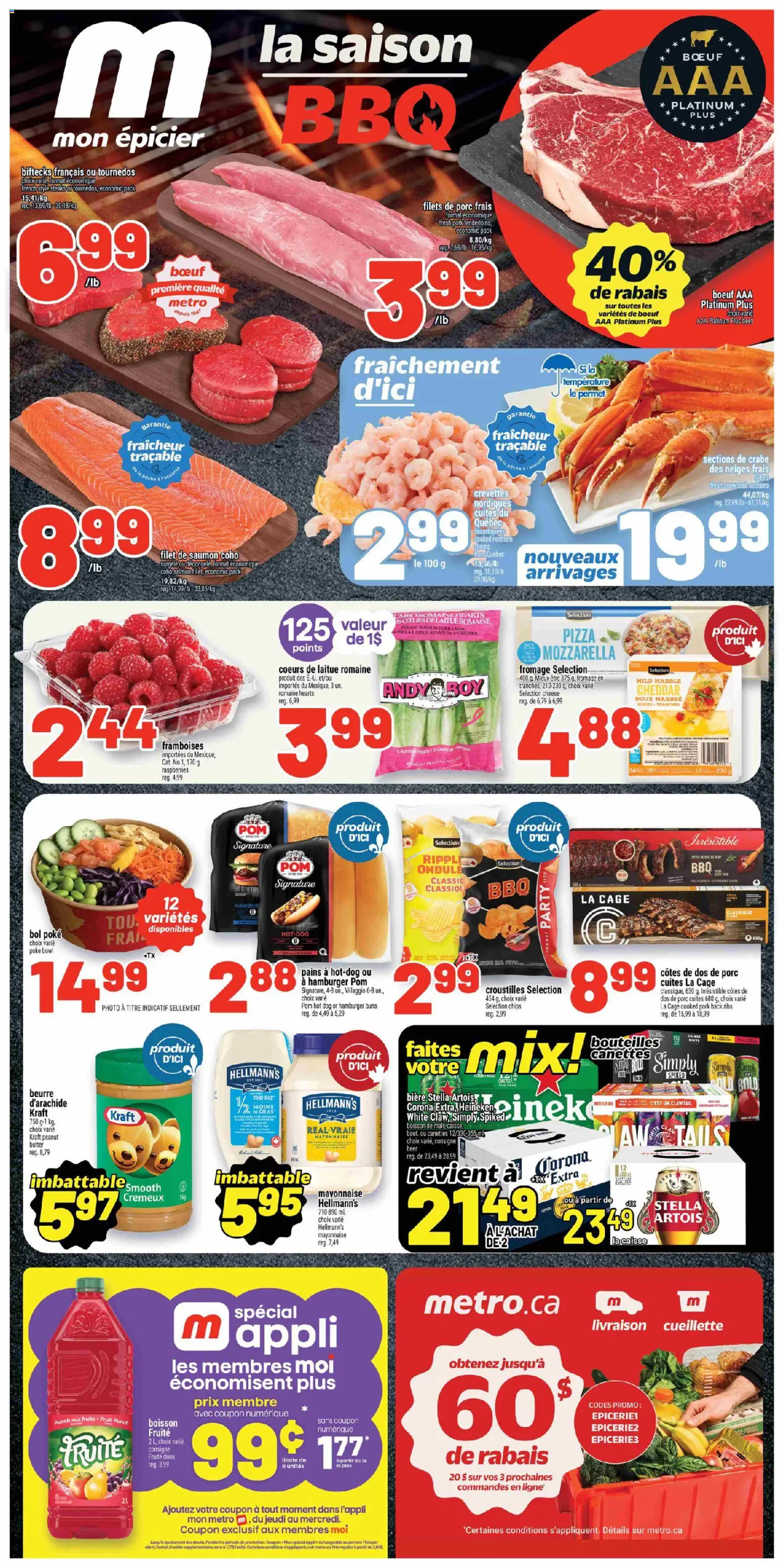 Preview of leaflet Metro circulaire - North York from shop Metro is valid from Apr 23, 2026