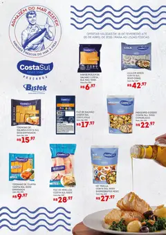 Pré-Visualização do folheto "Ofertas Costa Sul " da loja Bistek Supermercados válido a partir de 18/02/2026