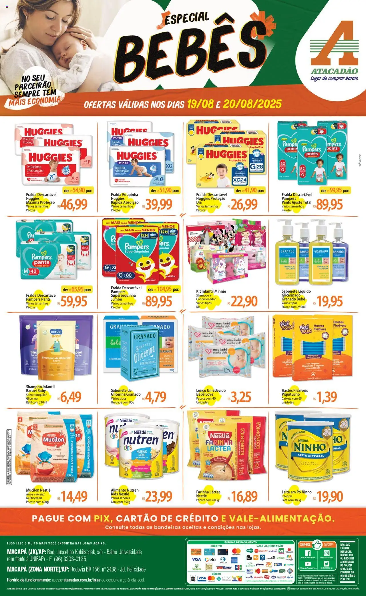 Atacadão folheto "Ofertas - AP" válido a partir de 19/08/2025 - número de página 1