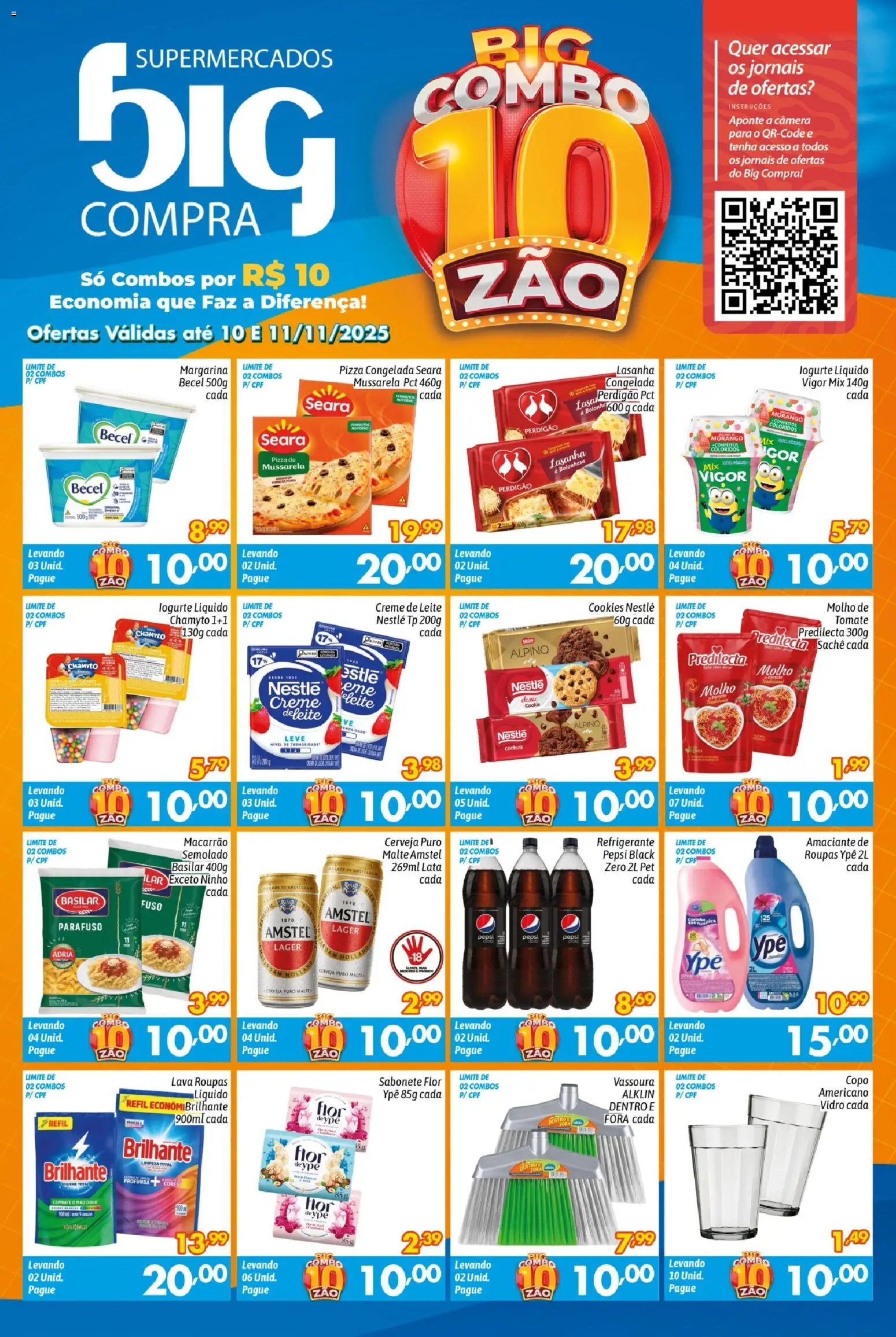 Pré-Visualização do folheto "Ofertas da semana" da loja Big Compra válido a partir de 10/11/2025