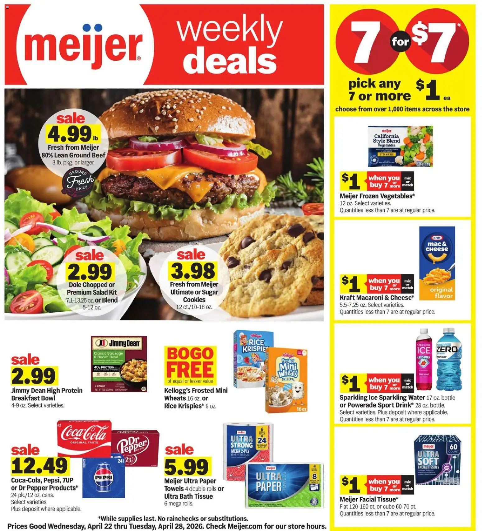 Ad Preview of Meijer Meijer Weekly Ad from 04/22/2026