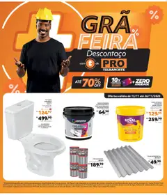 Pré-Visualização do folheto "Ofertas Pro" da loja Telhanorte válido a partir de 13/11/2025