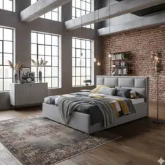 Ad Preview of Zipli Industrial Bedroom: Modern Comfort from 09/01/2025