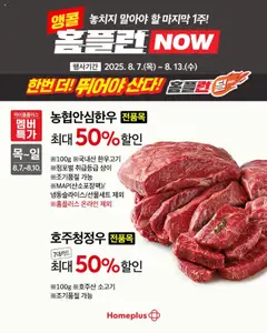 {StrartDate}까지 홈플러스 쇼핑몰에서 전단 현재 전단지 미리 보기