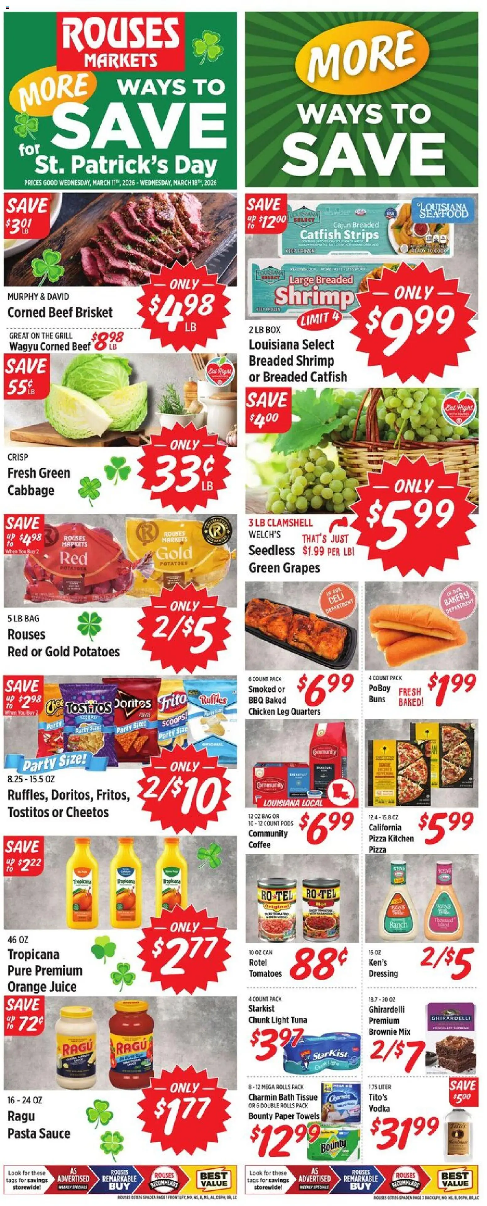 Ad Preview of Rouses Rouses Weekly Ad from 03/11/2026