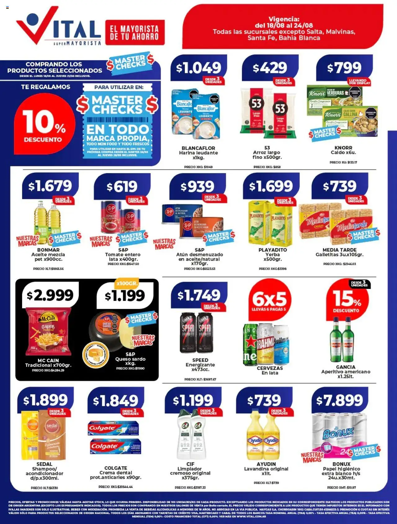 Vital Ofertas - Abasto del 18/08/2025 >> Catálogo