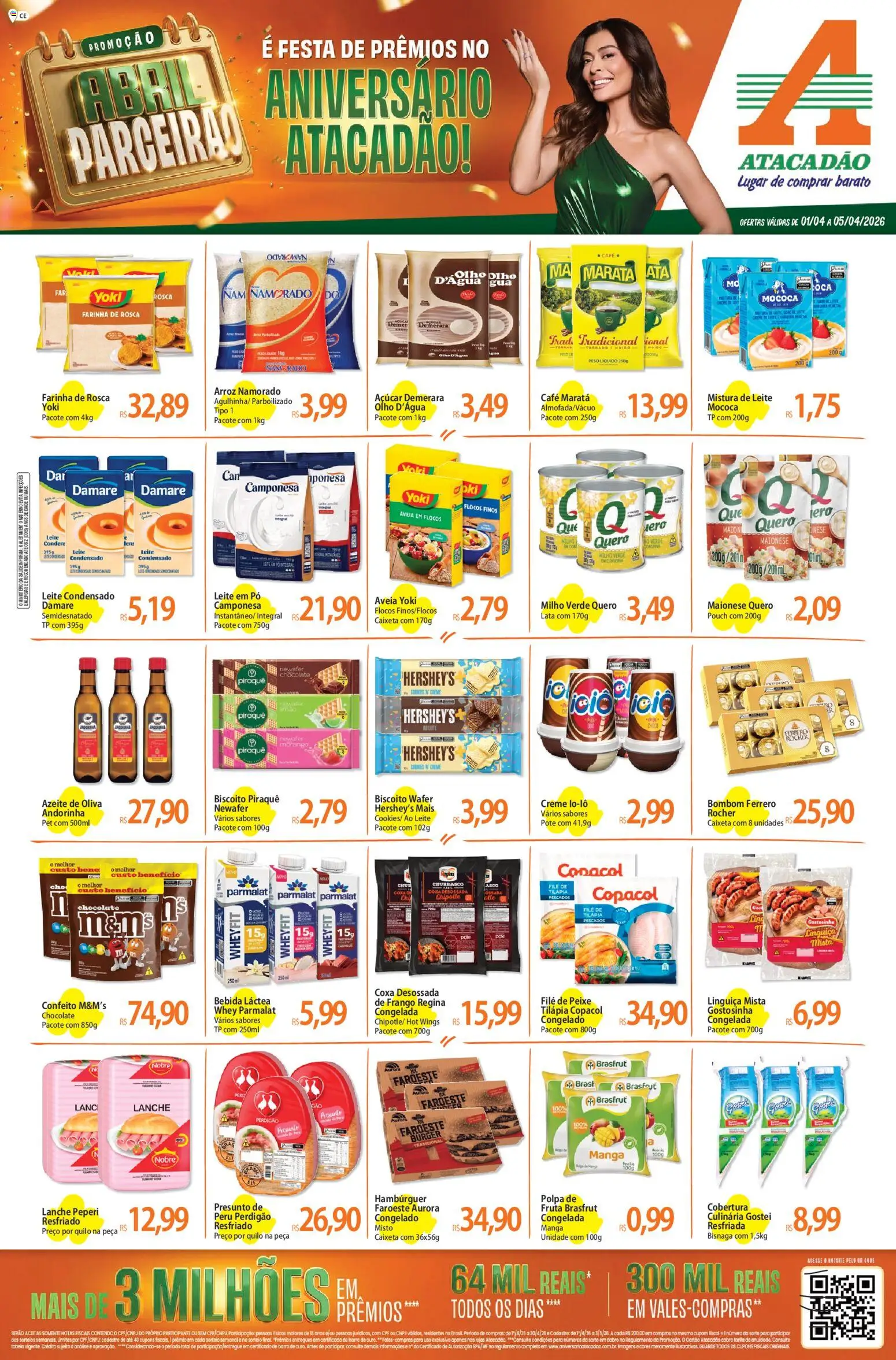 Pré-Visualização do folheto "Atacadão ofertas - CE" da loja Atacadão válido a partir de 01/04/2026