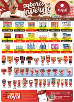 Pré-Visualização do folheto "Ofertas da semana" da loja Royal Supermercados válido a partir de 28/07/2025