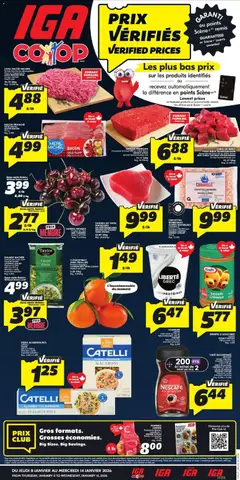 Preview of leaflet New Brunswick from shop IGA is valid from Jan 08, 2026