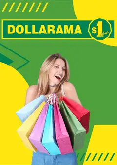Preview of leaflet Flyer / circulaire from shop Dollarama is valid from Aug 08, 2025