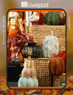 Vista previa las ofertas de la tienda Liverpool - Catálogo Otoño desde el 01/10/2025 