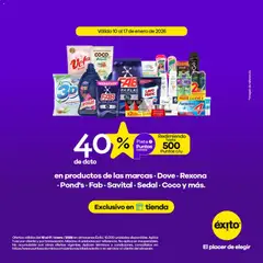  Vista previa del prospecto Catálogo Éxito del almacen Éxito válida del 10/01/2026 al 17/01/2026